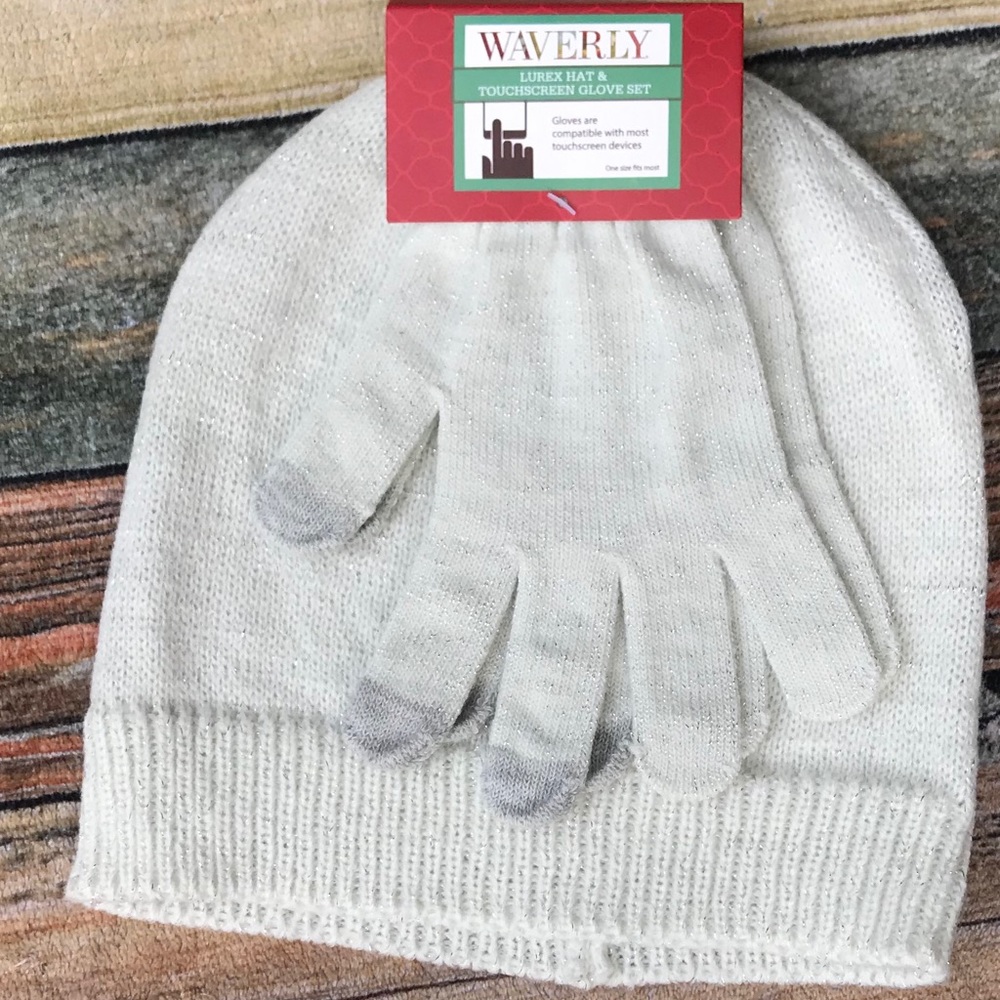 ✅Waverly hat and glove set